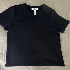 SPANX Black Short Sleeve Tee